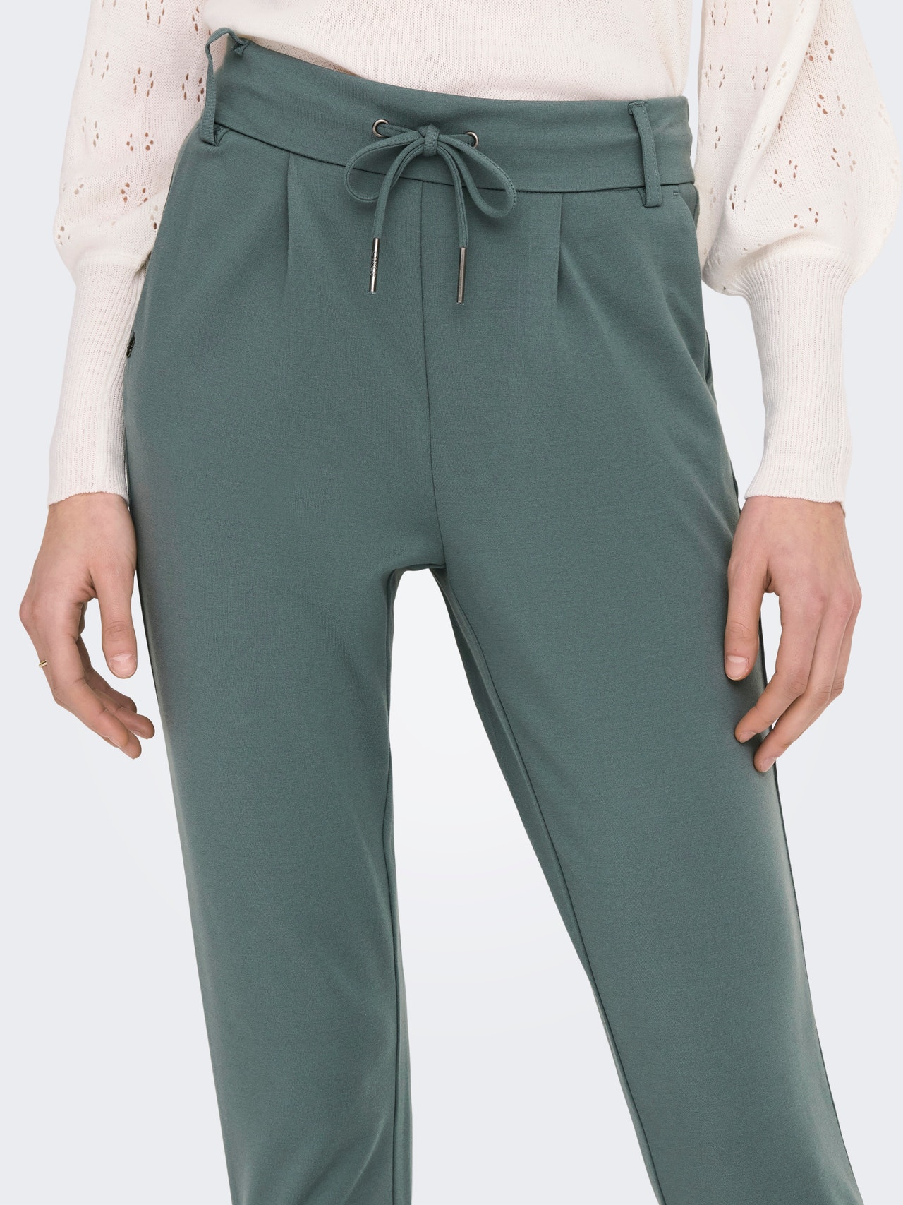 ONLY Regular Fit Trousers -Balsam Green - 15115847