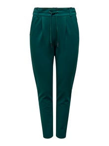 ONLY Poptrash Trousers -Green Gables - 15115847