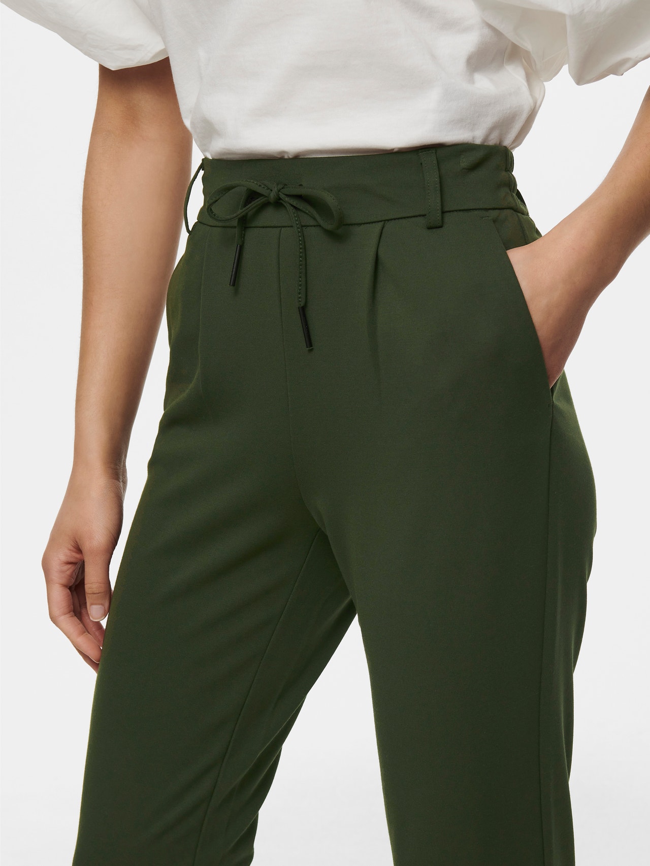 ONLY Regular Fit Trousers -Peat - 15115847