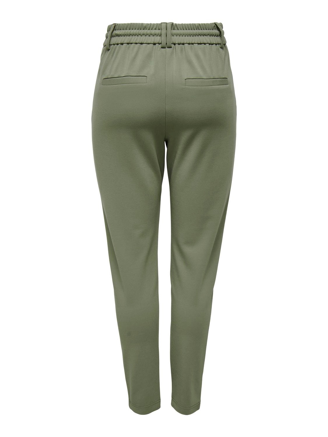 ONLY Poptrash Trousers -Deep Lichen Green - 15115847