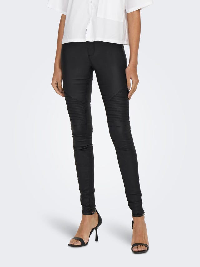ONLY Trousers with mid waist - 15121410