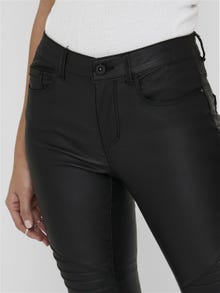 ONLY Skinny Fit Mid waist Trousers -Black - 15121410