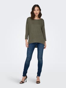 ONLY Ample Top à manches longues -Major Brown - 15124402
