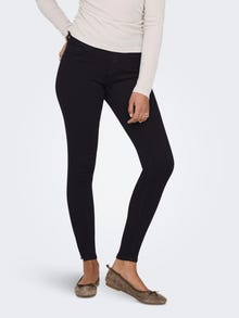 ONLY ONLKENDELL Mid waist Skinny Fit Jeans -Black - 15126077