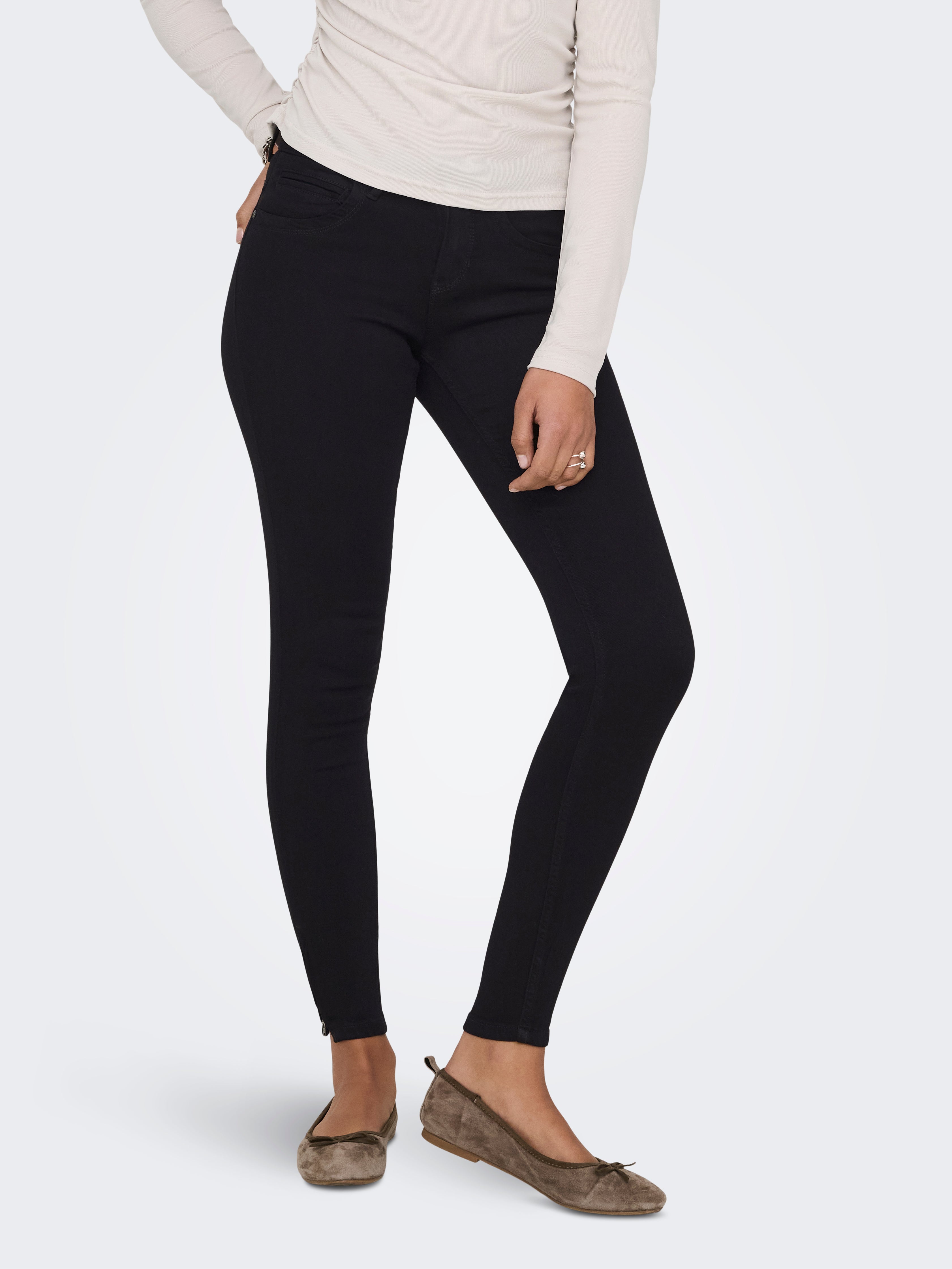 Onlkendell Mittlere Taille Skinny Fit Jeans