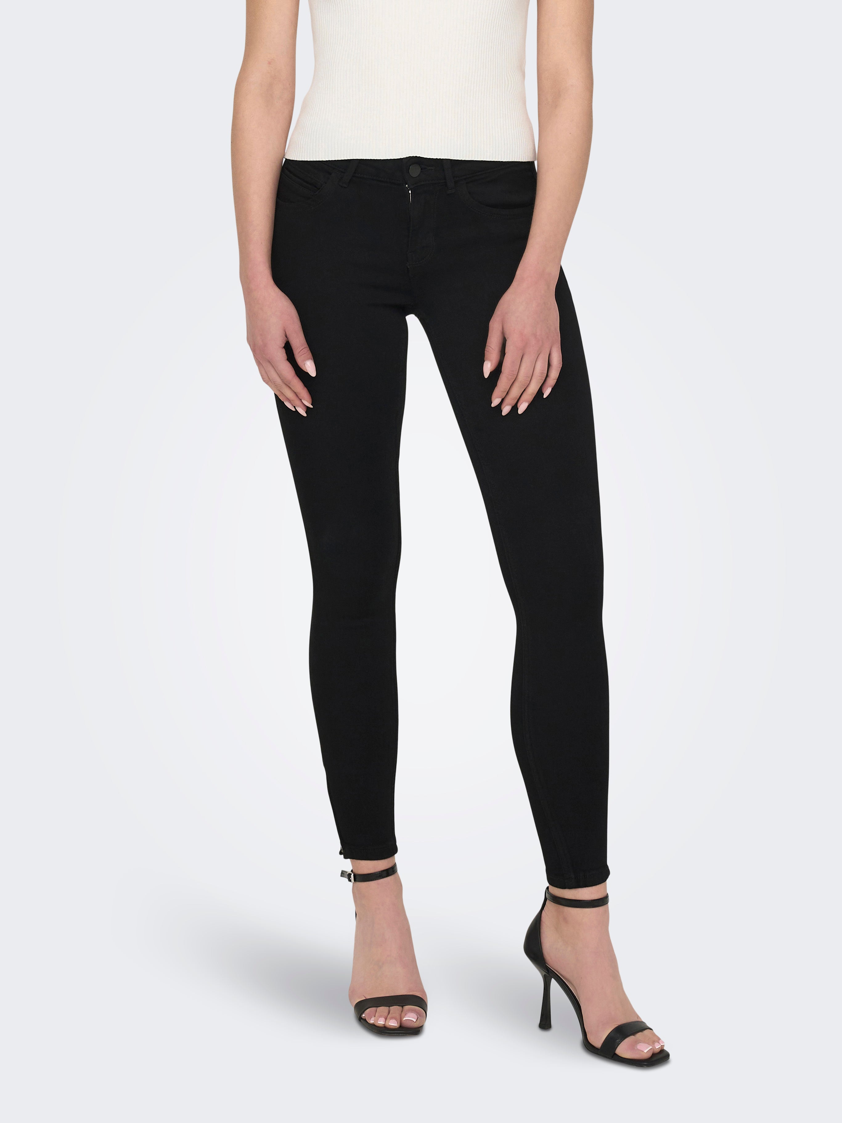 Onlkendell Mittlere Taille Skinny Fit Jeans