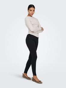 ONLY ONLKENDELL Mid waist Skinny Fit Jeans -Black - 15126077