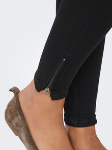 ONLY ONLKENDELL Mid waist Skinny Fit Jeans -Black - 15126077