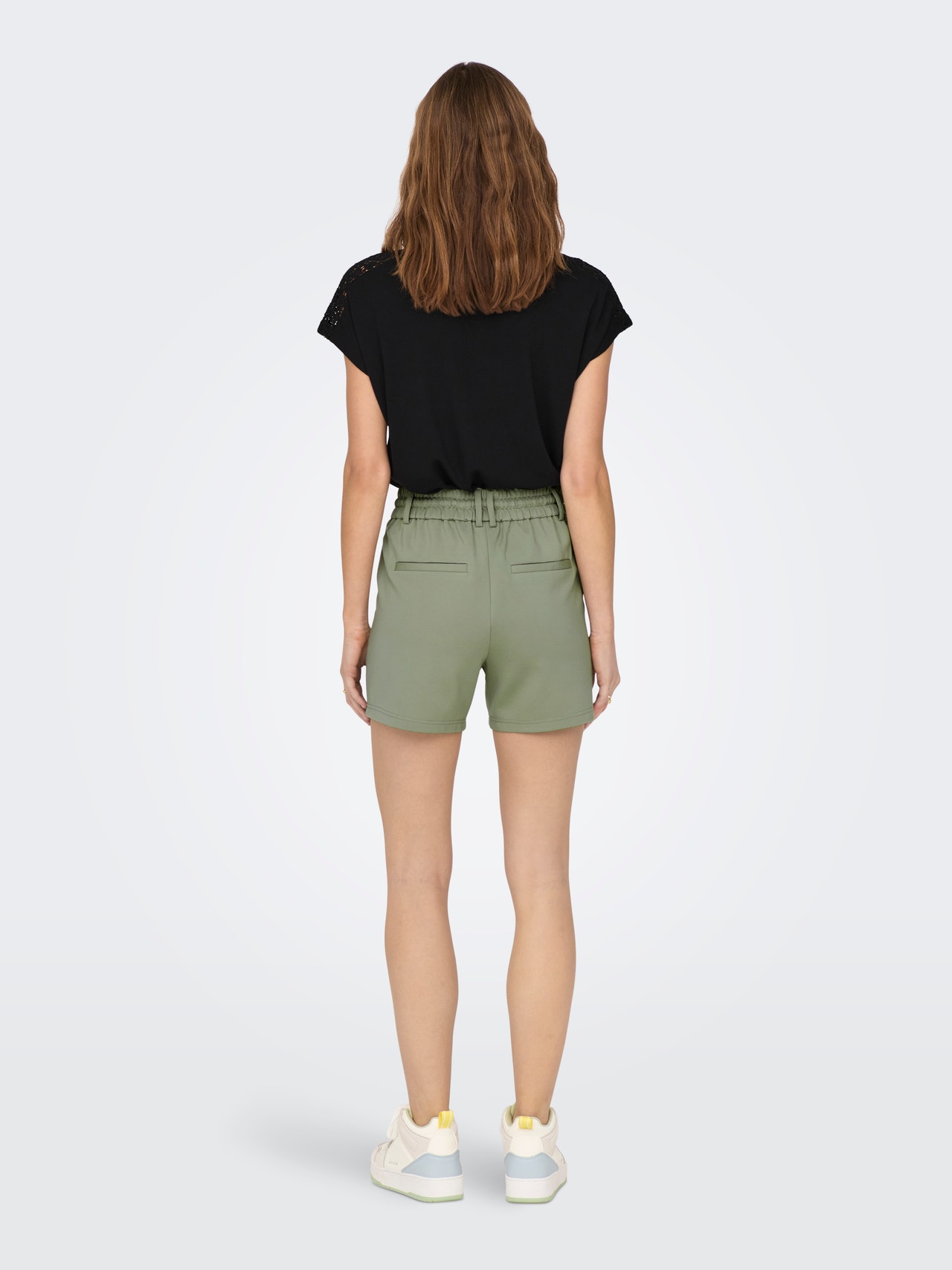 ONLY Poptrash Shorts -Seagrass - 15127107