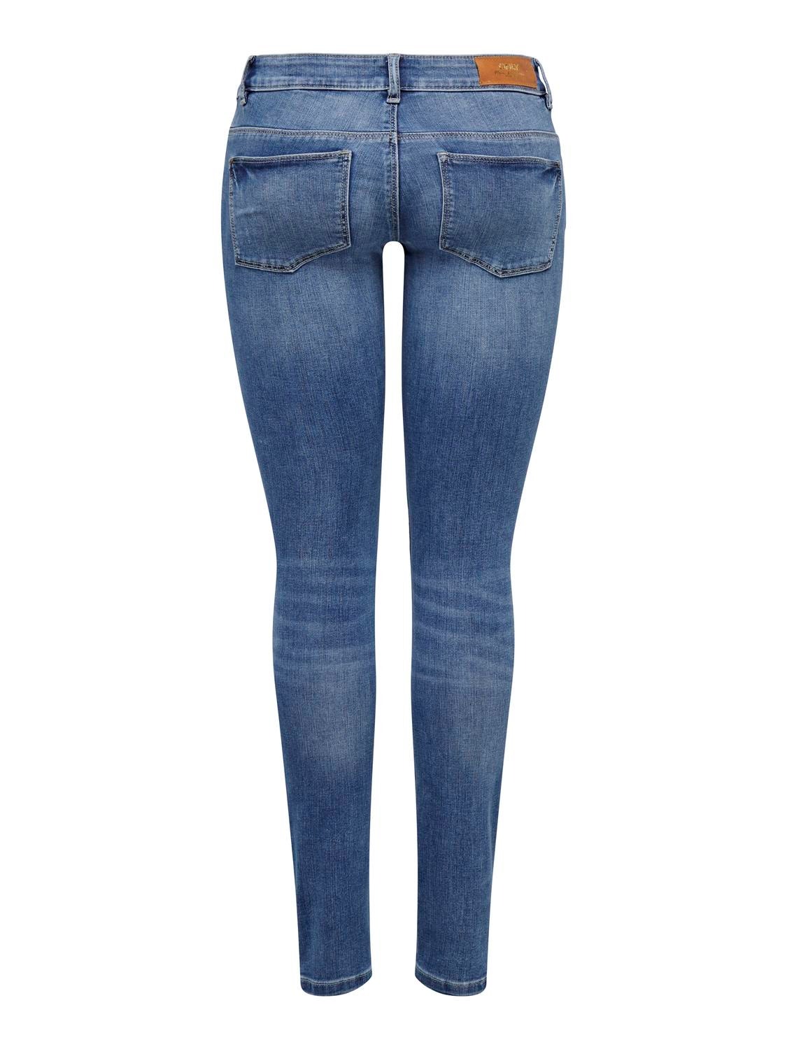 ONLY Jeans Skinny Fit -Medium Blue Denim - 15129017