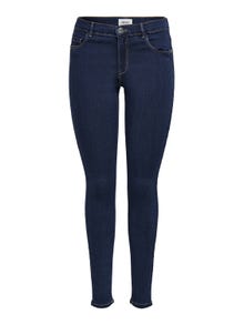 ONLY ONLRain reg Skinny fit jeans -Dark Blue Denim - 15129693