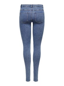 ONLY Skinny Fit Mittlere Taille Jeans -Medium Blue Denim - 15129693