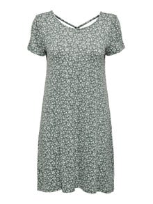 ONLY Short sleeve mini dress -Balsam Green - 15131237