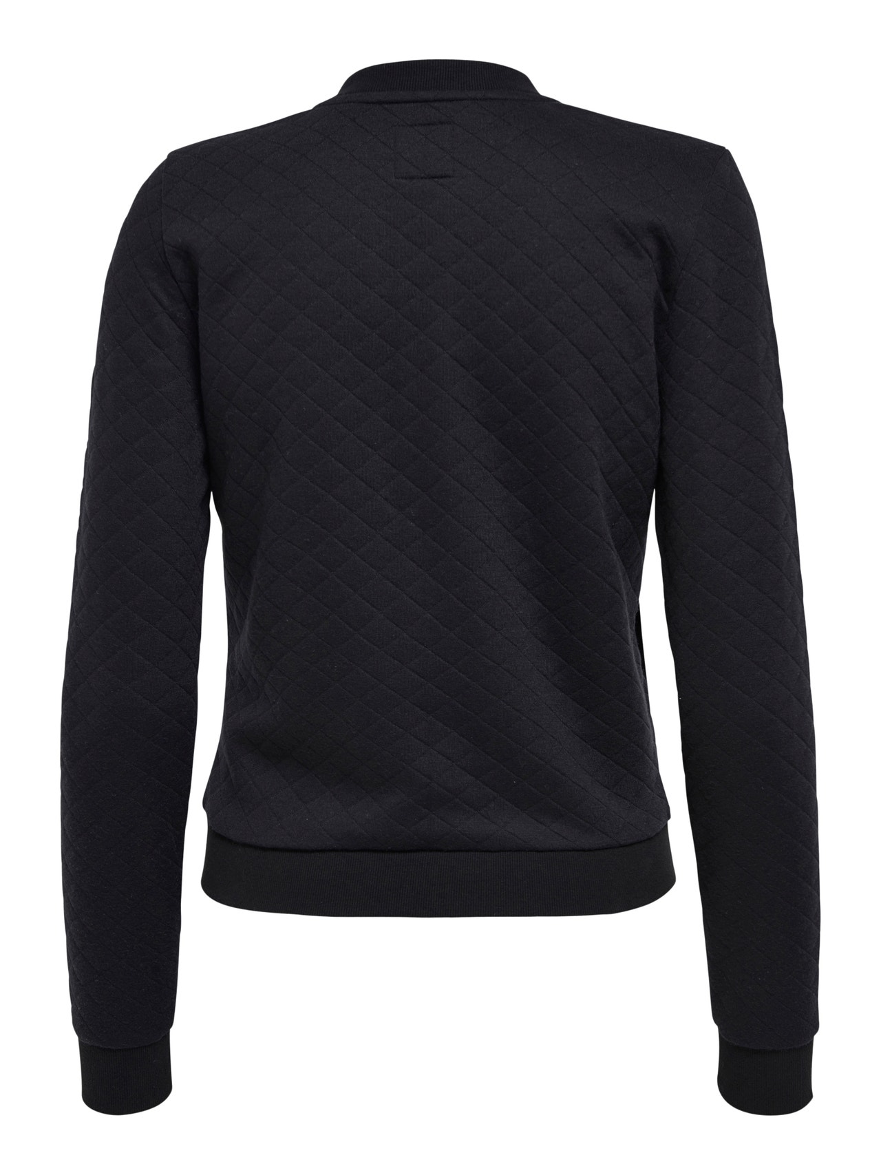 ONLY Bomberinspirerad Sweatshirt -Black - 15131550