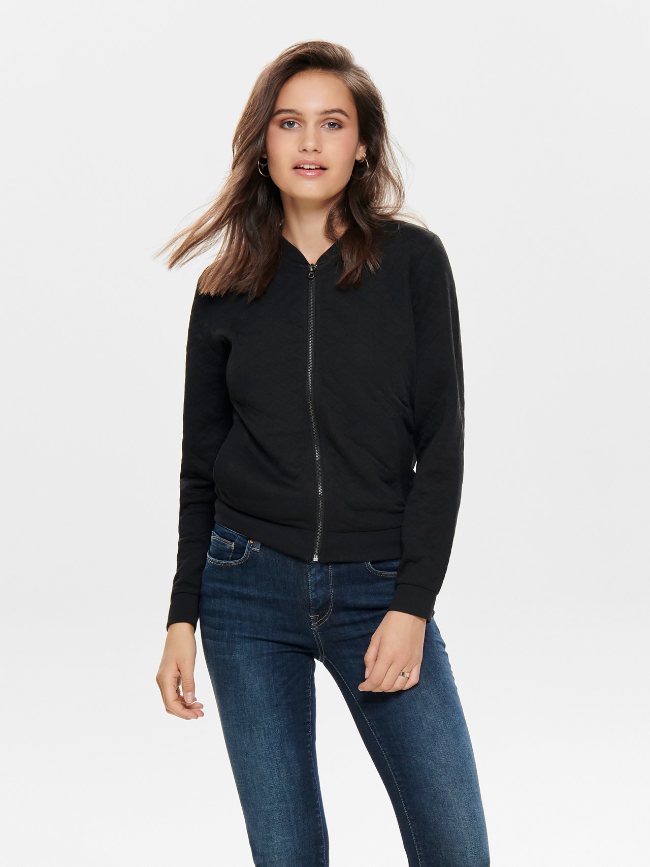 ONLY Regular fit O-hals Sweatshirt -Black - 15131550