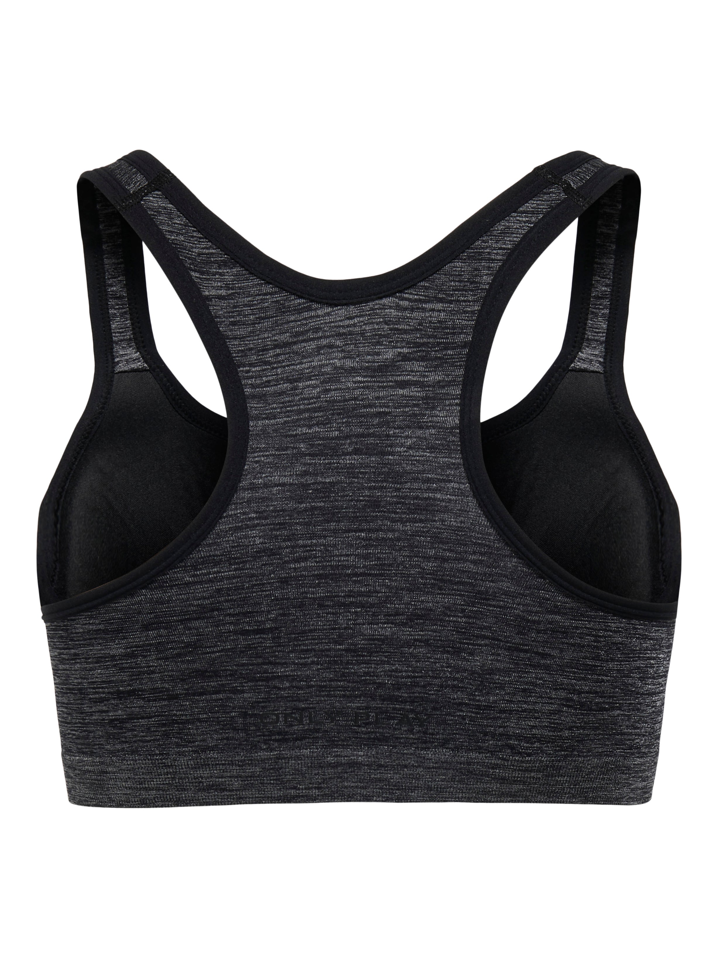 Seamless Sports Bra, Black