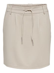 ONLY Poptrash Short Skirt -Pumice Stone - 15132895