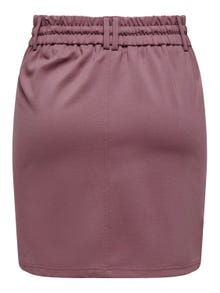 ONLY Poptrash Short Skirt -Rose Brown - 15132895