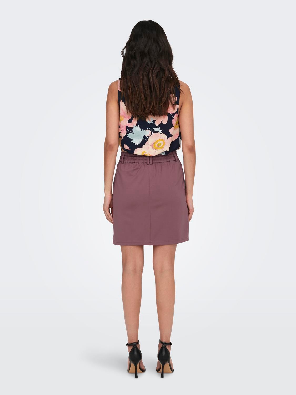 ONLY Short skirt -Rose Brown - 15132895