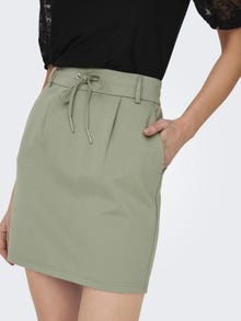 ONLY Poptrash Short Skirt -Seagrass - 15132895