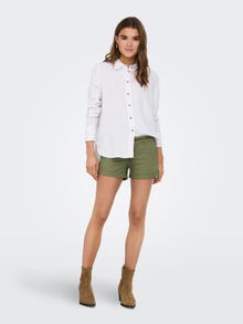 ONLY Chino shorts with belt -Mermaid - 15134246