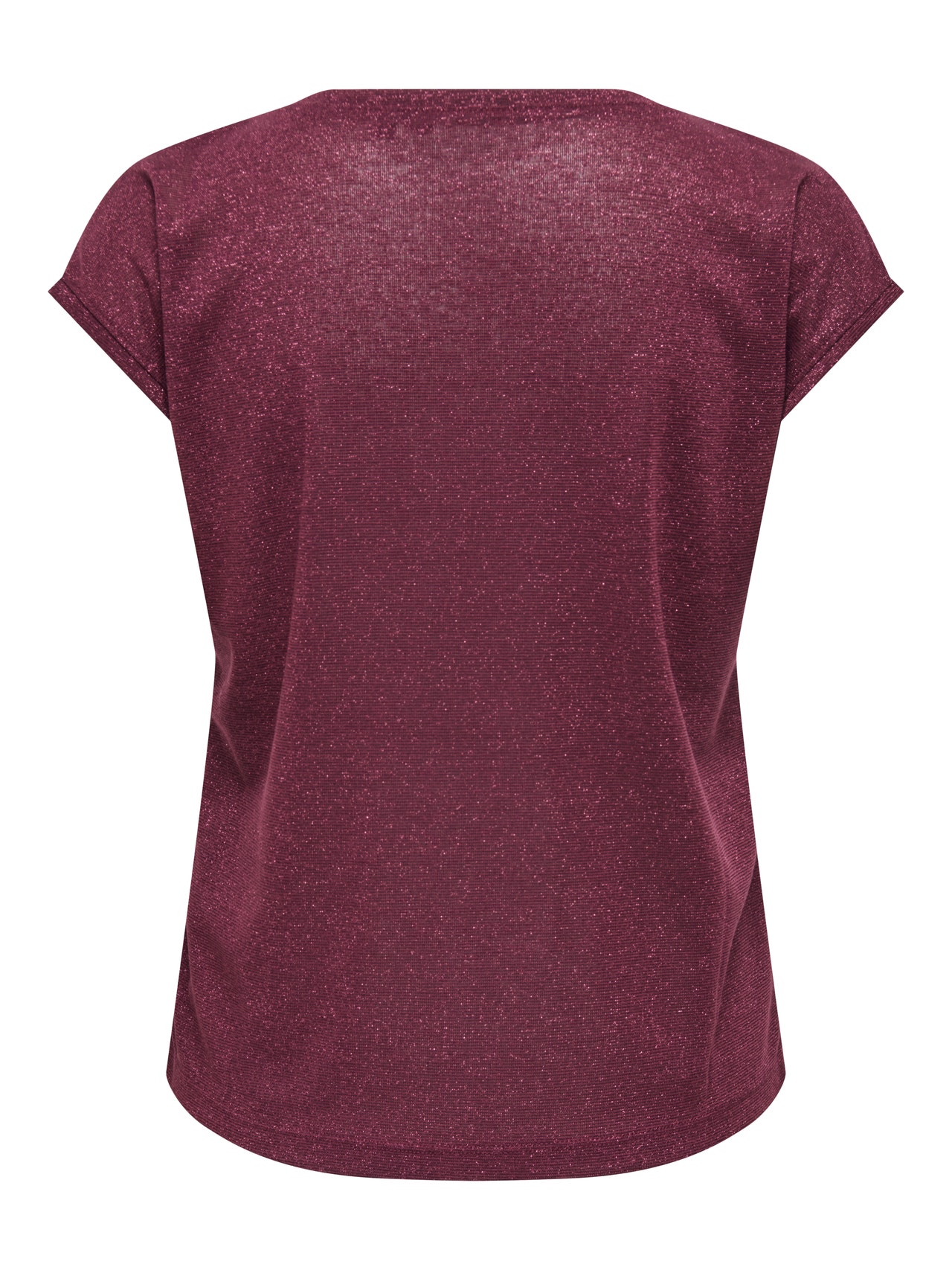 ONLY ONLSILVERY Μπλούζα -Burgundy - 15136069