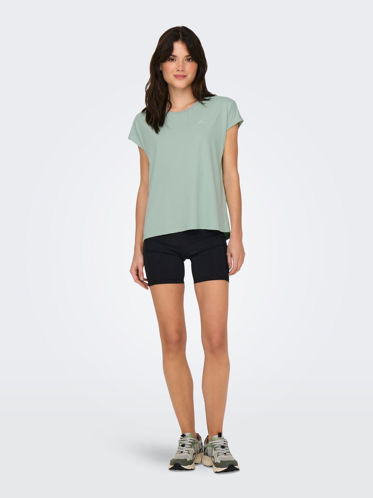 ONLY Loose fit training t-shirt -Frosty Green - 15137012