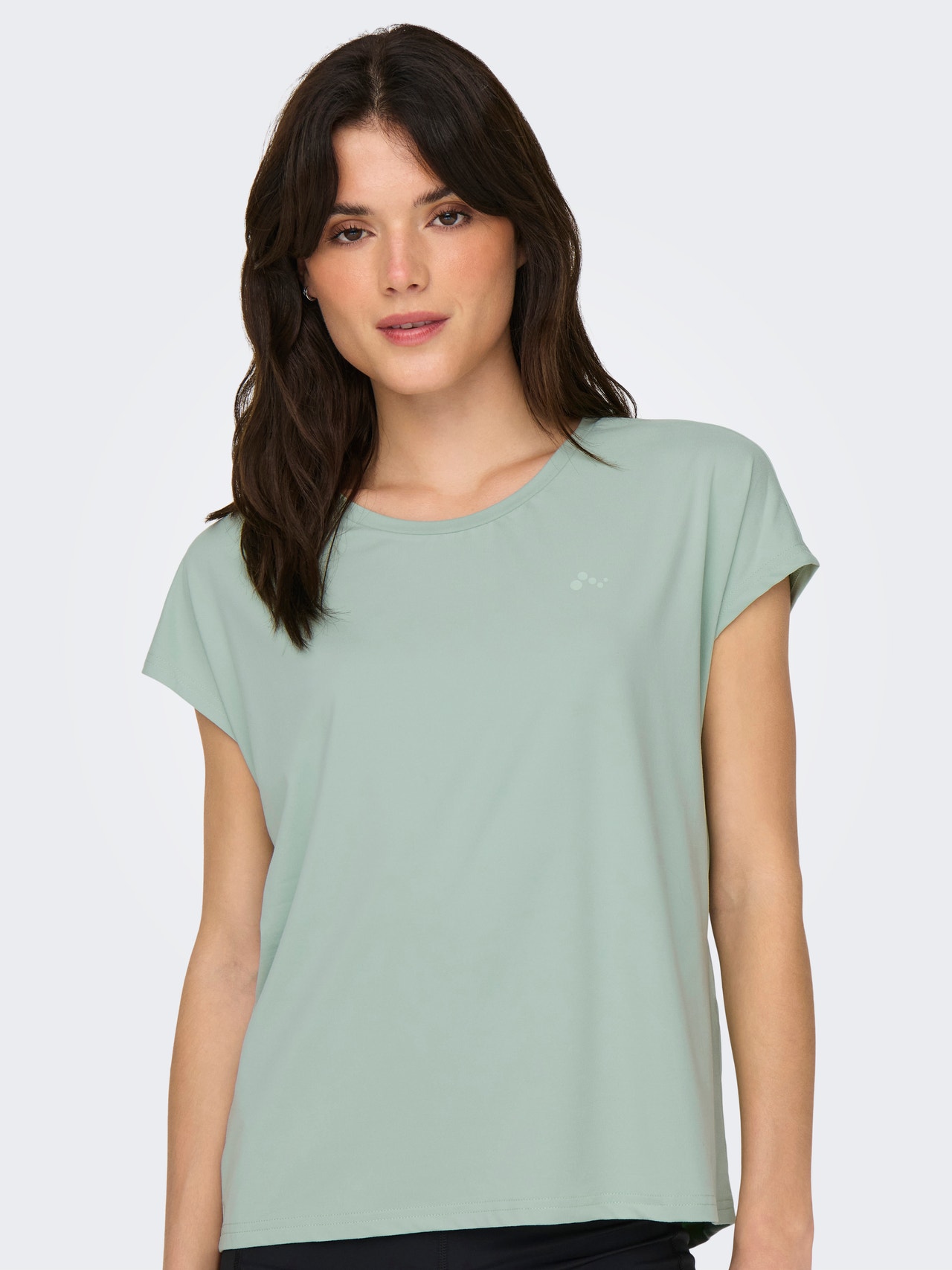 ONLY Loose fit Sporttopp -Frosty Green - 15137012