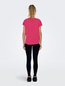 ONLY Loose Fit Round Neck Batwing sleeves T-Shirt -Raspberry Sorbet - 15137012