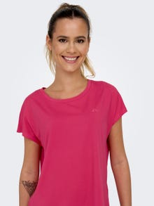 ONLY Loose fit Sport shirt -Raspberry Sorbet - 15137012