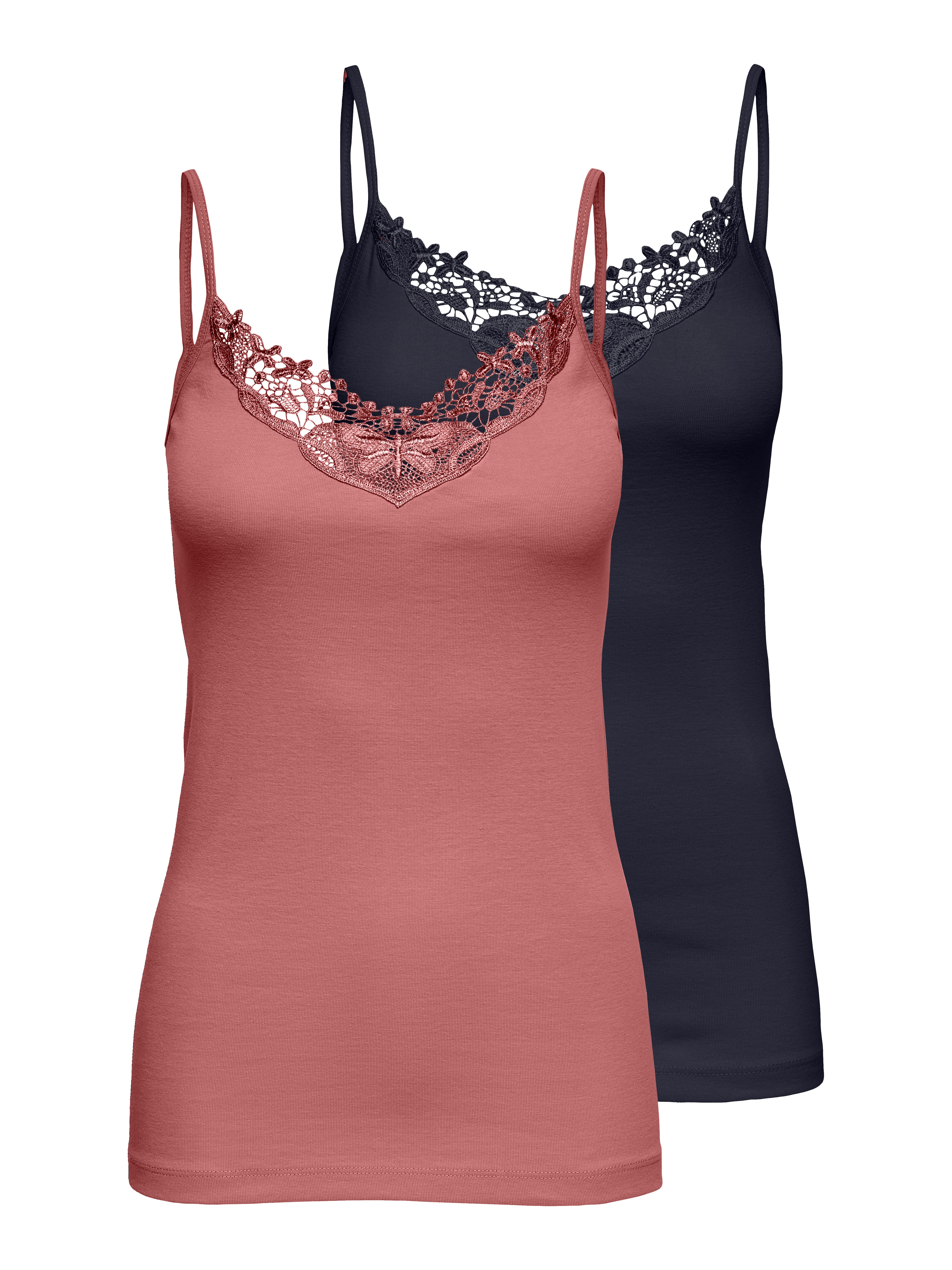 Thumbnail - Normal Geschnitten Rundhals Tank-top