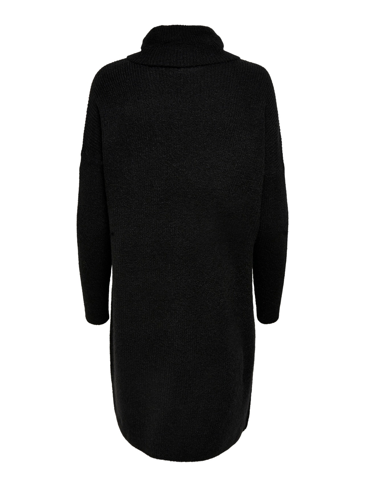ONLY Loose fit Waterval hals Lange jurk -Black - 15140166