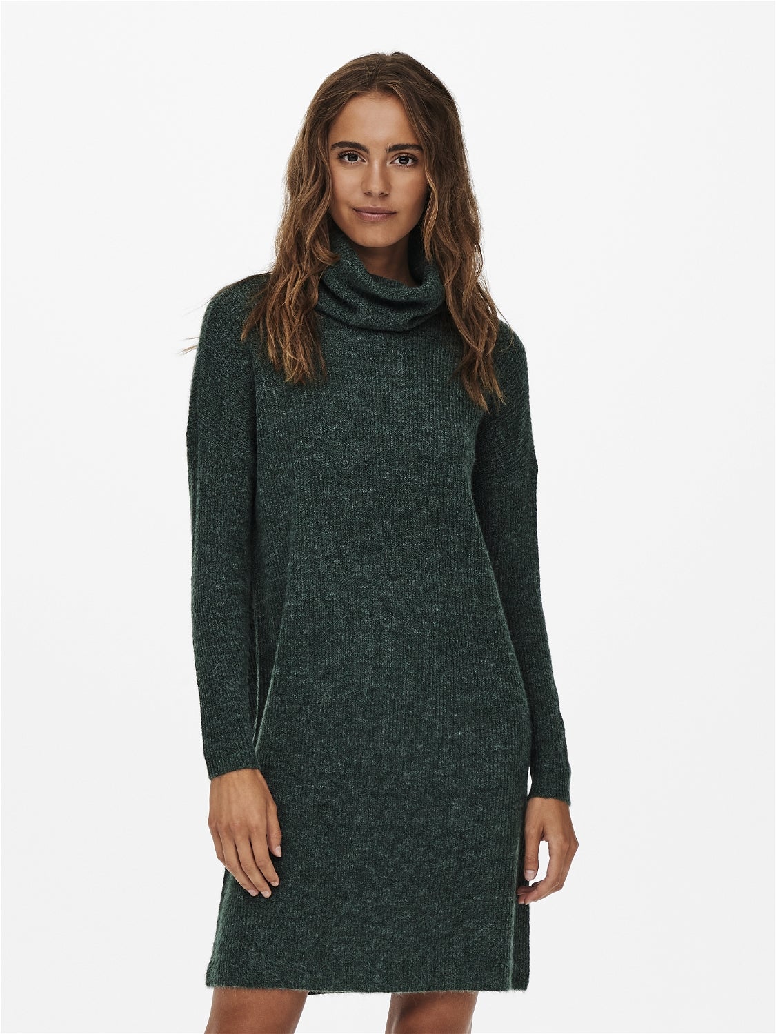 High neck long on sale sweater