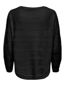ONLY Regular fit O-hals Pullover -Black - 15141866