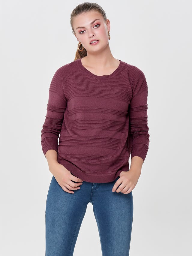 ONLY Regular Fit Round Neck Pullover - 15141866