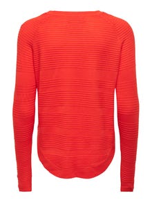 ONLY ONLCAVIAR Strickpullover -Red Clay - 15141866