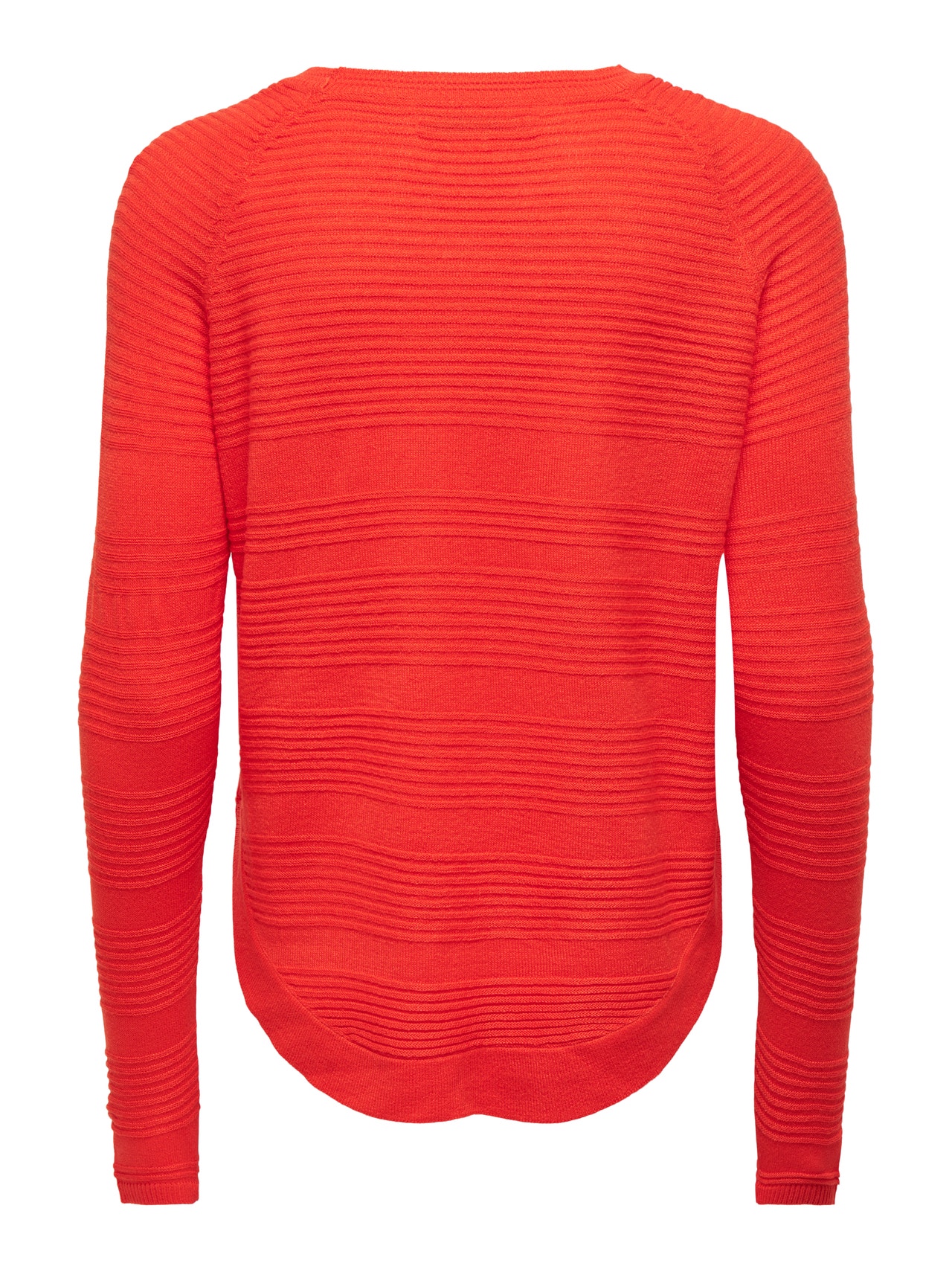 ONLY Texture Knitted Pullover -Red Clay - 15141866