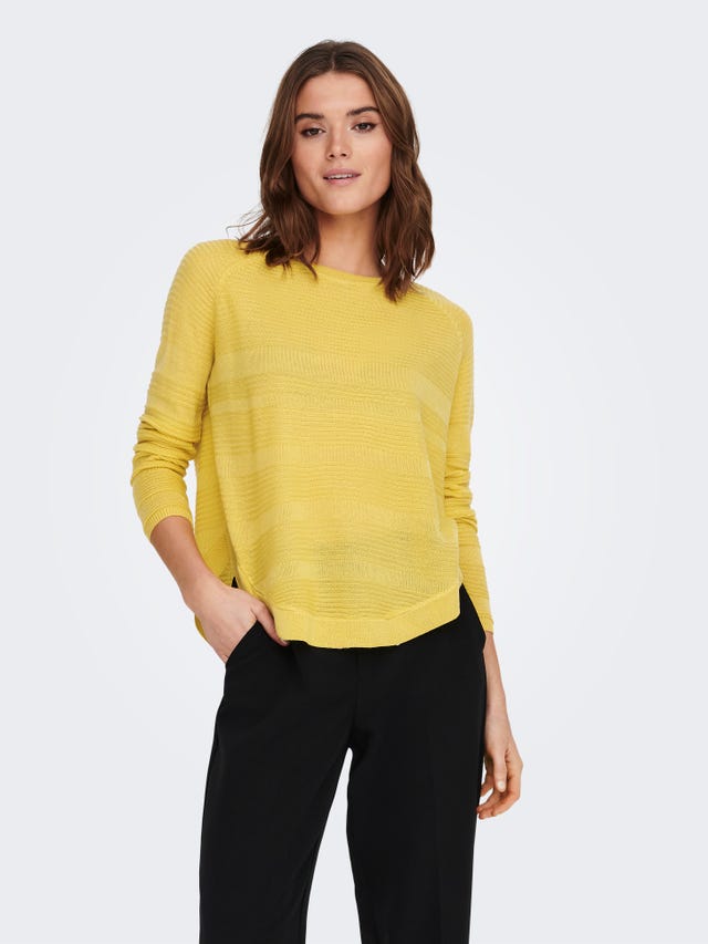 ONLY Texture Knitted Pullover - 15141866