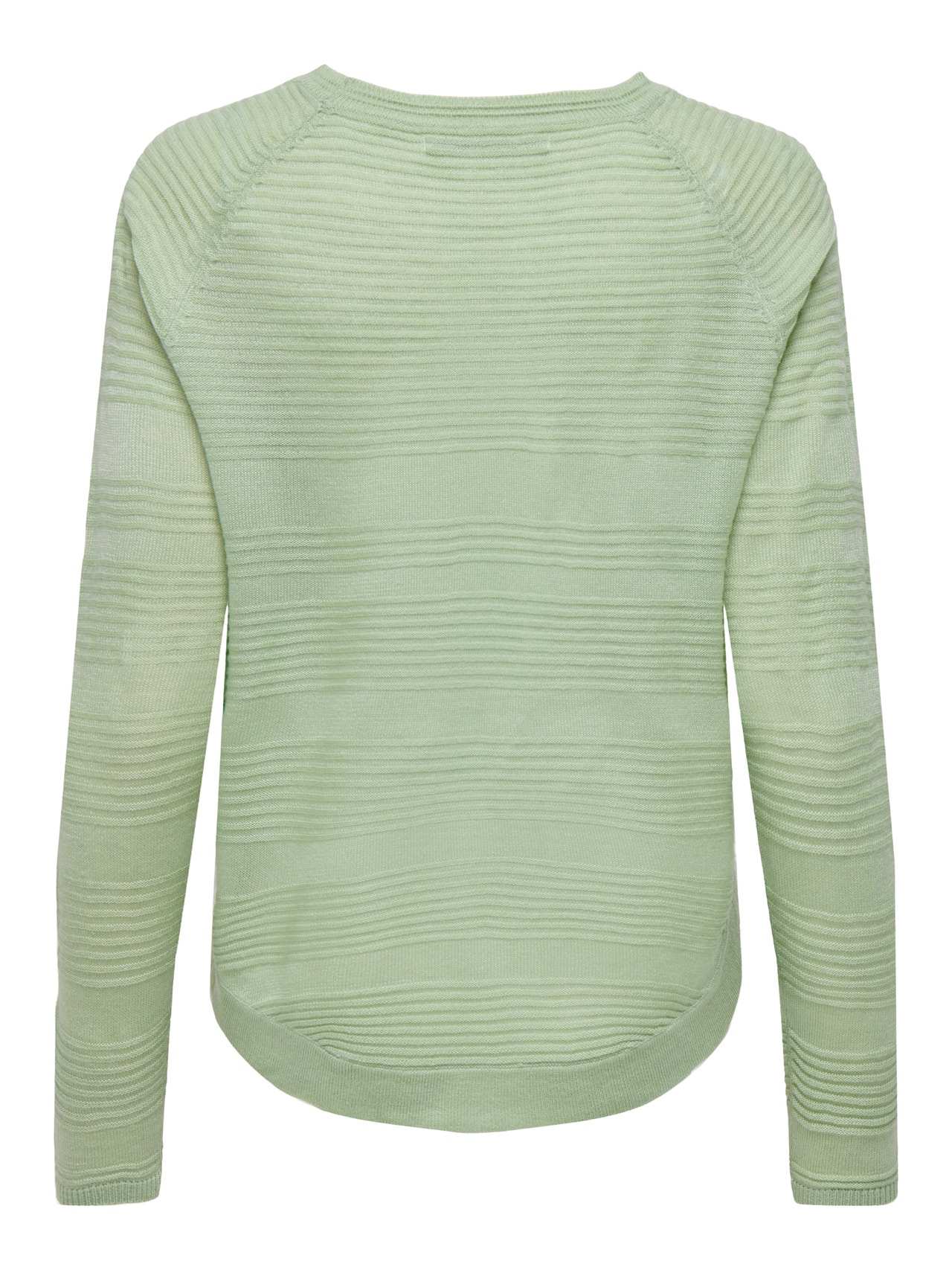 ONLY Couleur unie Pull en maille -Smoke Green - 15141866