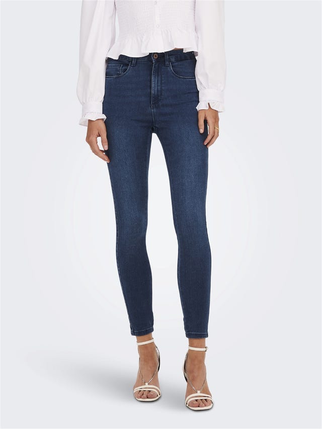 ONLY Skinny Fit Hohe Taille Jeans - 15142009