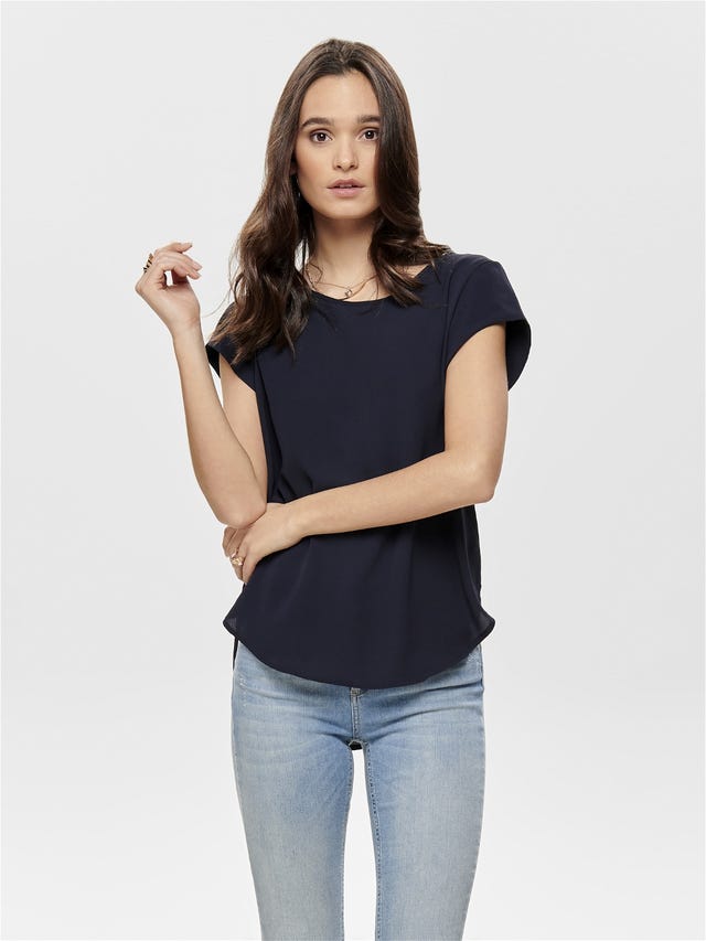 ONLY Tops Regular Fit Col rond - 15142784