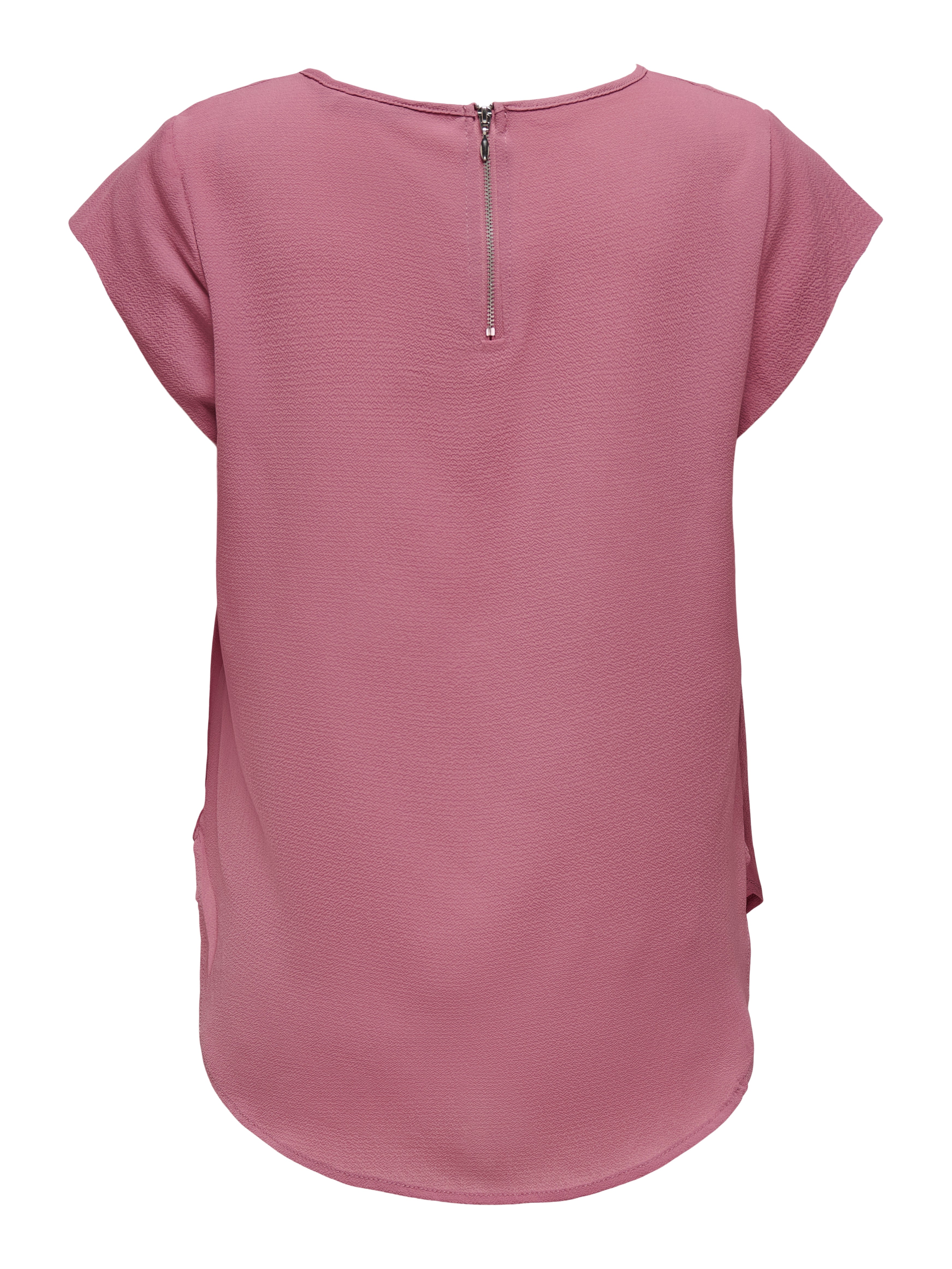 Regular Fit Round Neck Top Light Rose ONLY®