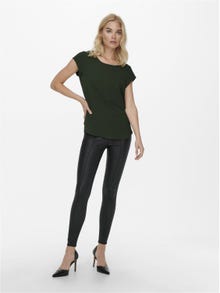 ONLY Regular Fit Round Neck Top -Rosin - 15142784