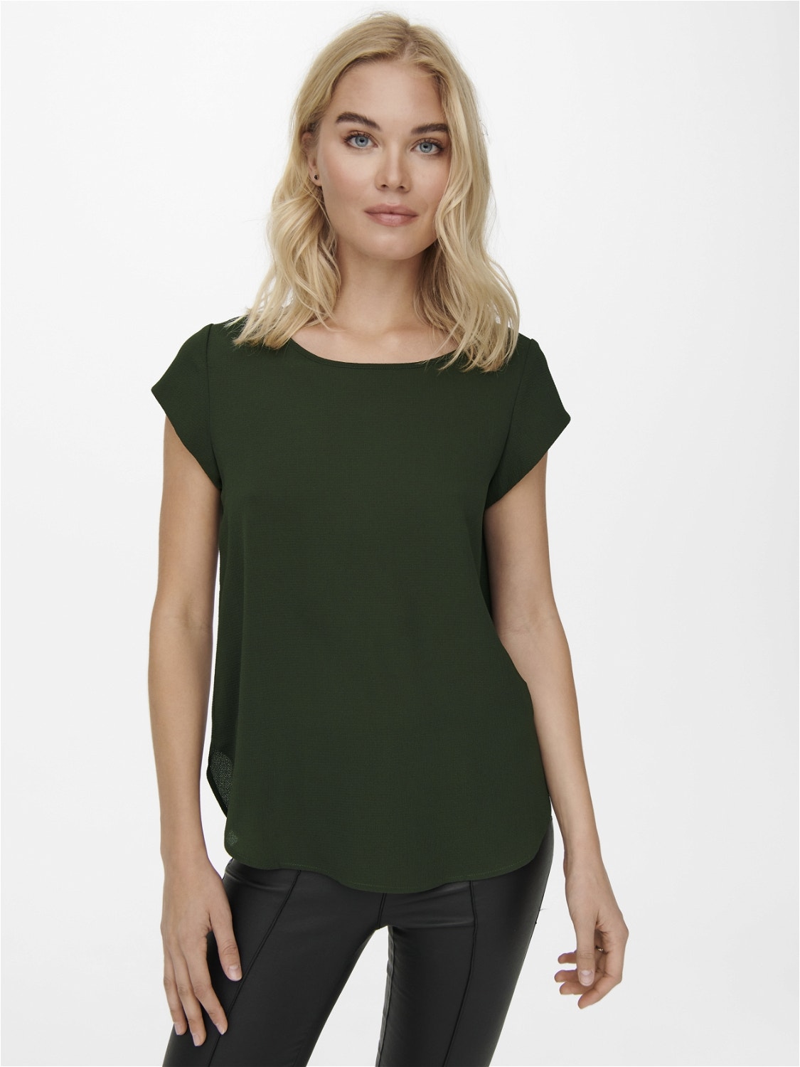 ONLY Tops Regular Fit Col rond -Rosin - 15142784