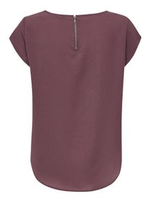 ONLY Regular Fit Round Neck Top -Rose Brown - 15142784