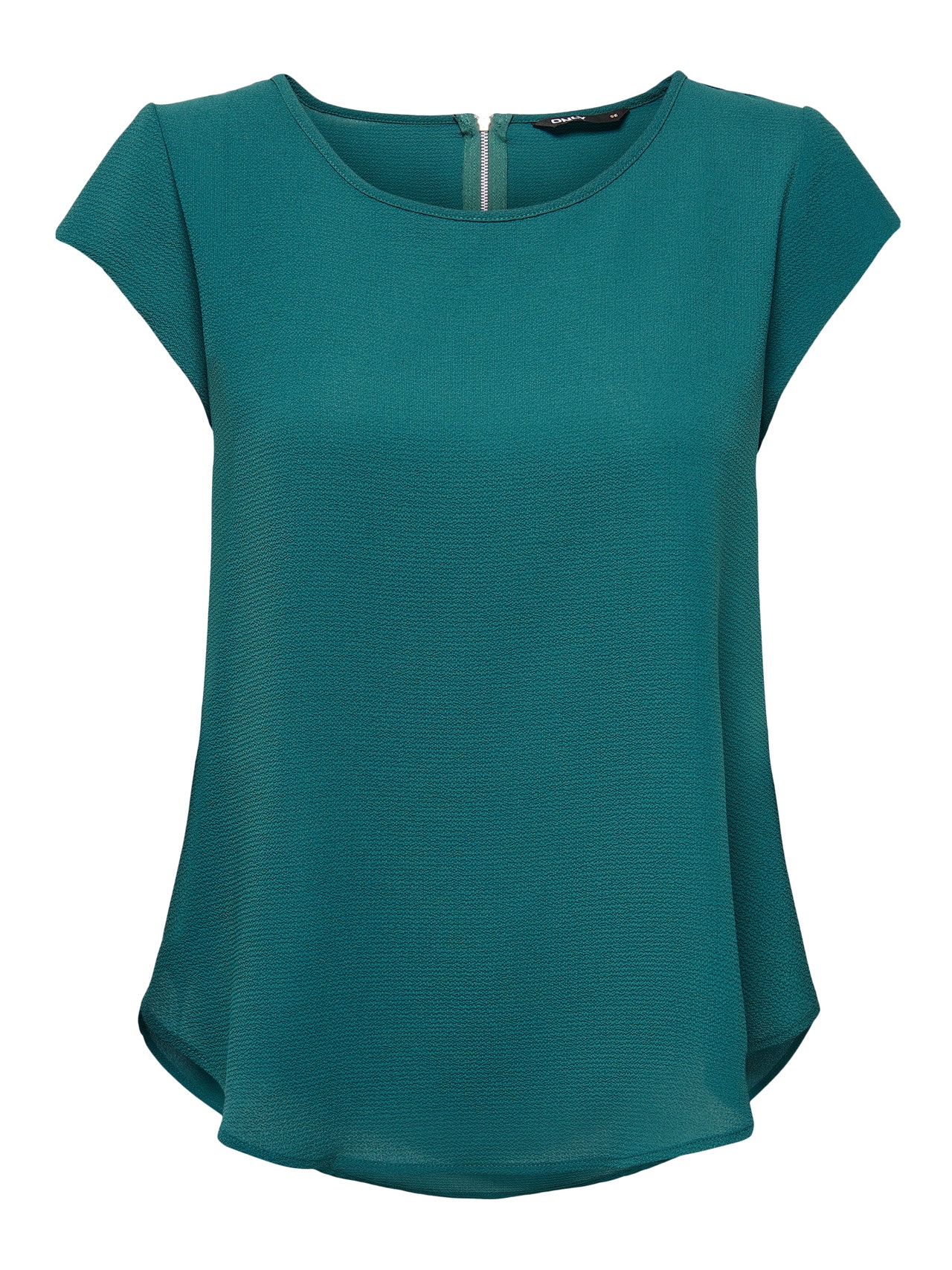 ONLY Regular Fit Round Neck Top -Deep Teal - 15142784
