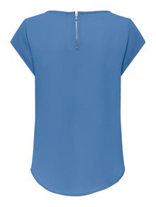 ONLY Tops Regular Fit Col rond -Blue Yonder - 15142784