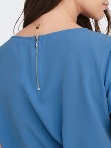 ONLY Loose fit Top met korte mouwen -Blue Yonder - 15142784