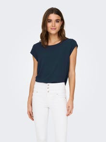 ONLY Loose Top à manches courtes -Mood Indigo - 15142784
