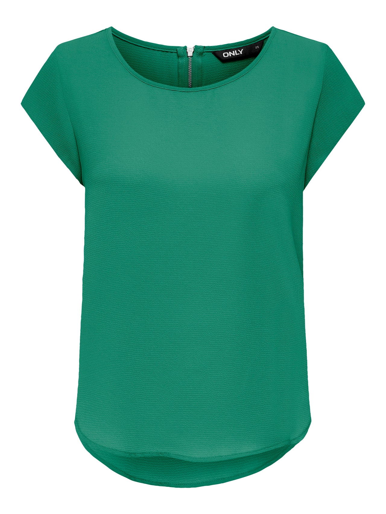 ONLY Loose Top à manches courtes -Bottle Green - 15142784